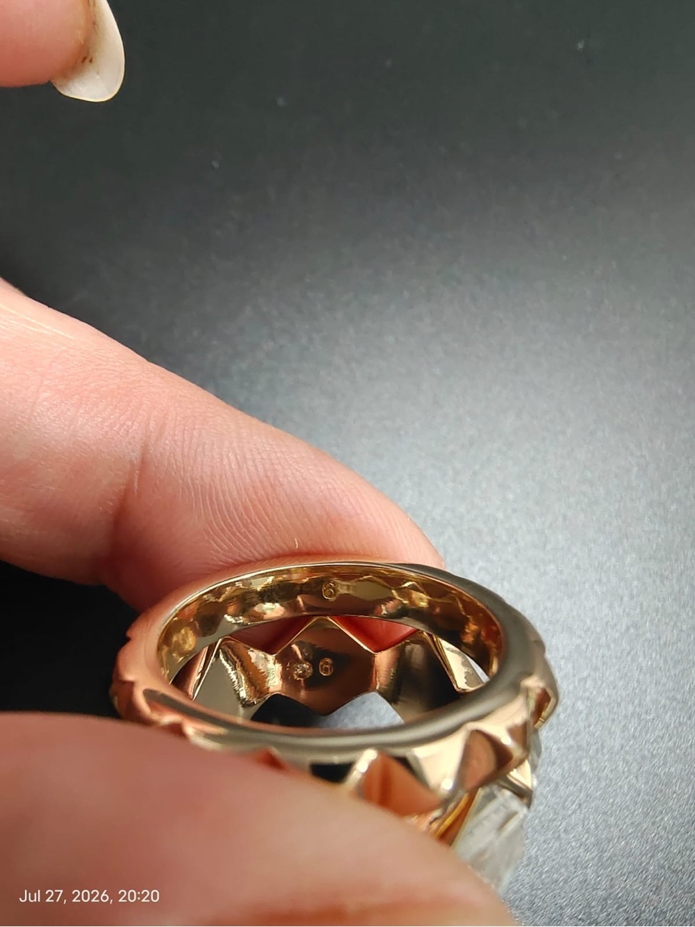 NWOB Set of 2 Geometric Crystal Band Rings
AllSaints Size 6 - Picture 5 of 5